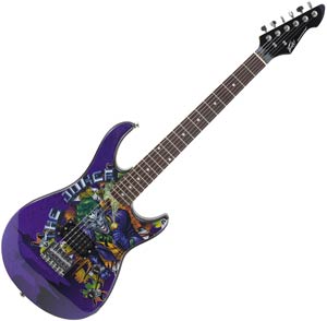 DC Comics Rockmaster Electric Guitar - Joker