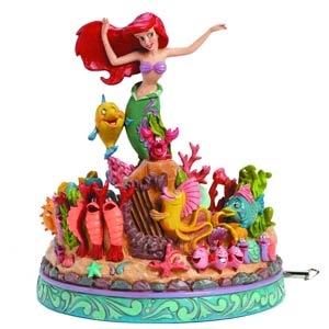 Disney Traditions Little Mermaid Musical Figurine