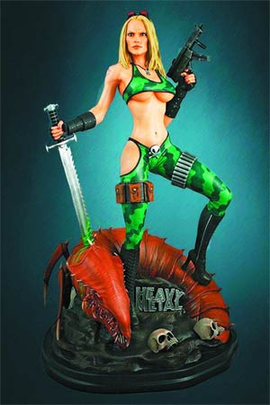 Heavy Metal Alien Marine Girl 1/4 Scale Statue