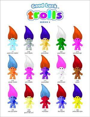 Good Luck Trolls Mystery Box Series 4 Assortment Case