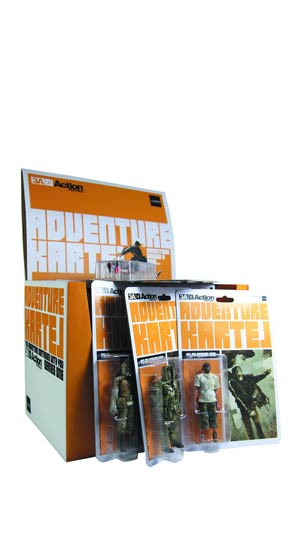 Adventure Kartel Action Portable Action Figure Retail Set Series 01