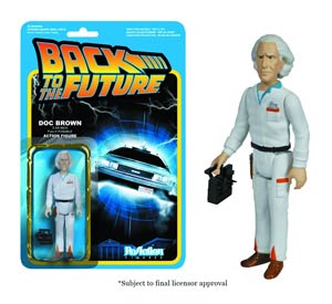 ReAction Back To The Future Doc Emmett Brown 4-Inch Action Figure