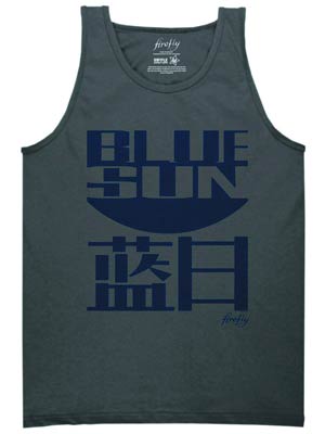 Firefly Blue Sun Previews Exclusive Charcoal Tank Large