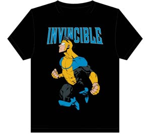 Invincible Profile Black T-Shirt Large