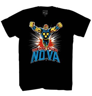 Nova Nova Man Black T-Shirt Large