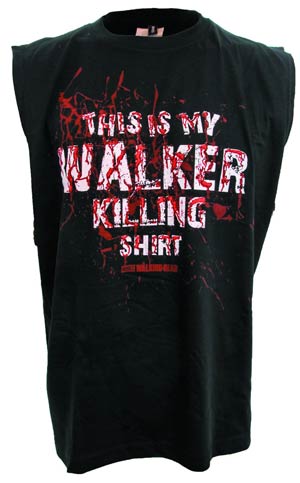 Walking Dead Walker Killing Sleeveless Shirt Medium