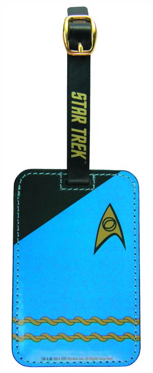 Star Trek Luggage Tag - Blue Uniform