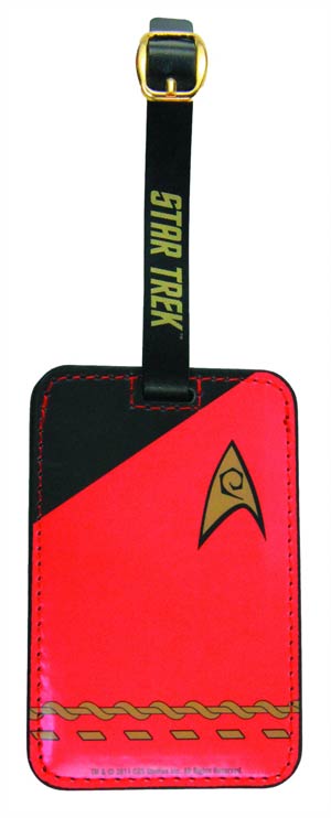 Star Trek Luggage Tag - Red Uniform