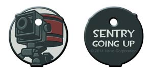 Team Fortress 2 Vinyl Key Cap - Sentry