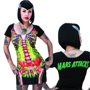 Mars Attacks Disintergrate Dress Large