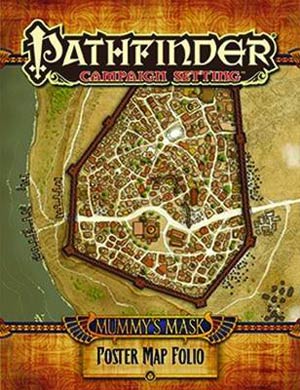 Pathfinder Campaign Setting Mummys Mask Poster Map Folio