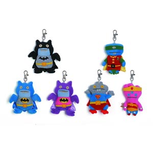 Uglydoll DC Comics Plush Clip-On Assortment Case