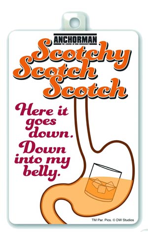 Anchorman 4-Inch Sticker - Scotchy Scotch Scotch