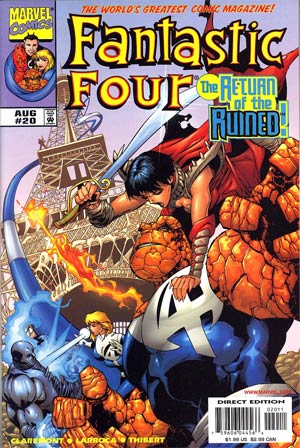 Fantastic Four Vol 3 #20 Cover B Without Card
