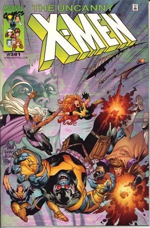 Uncanny X-Men #381 Cover F DF Chromium Variant Cover