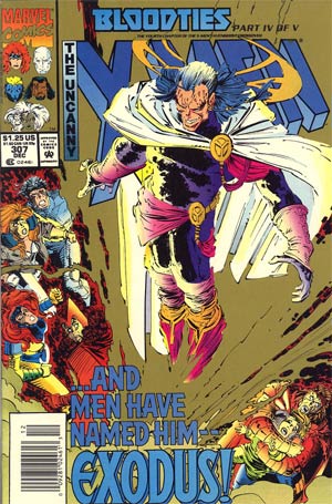 Uncanny X-Men #307 Cover B Pressman Promo Gold Edition