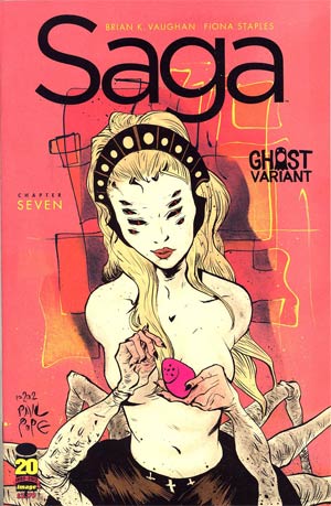 Saga #7 Cover B 1st Ptg Ghost Variant Cover