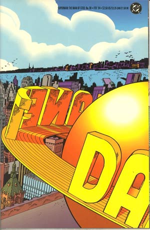 Superman The Man Of Steel #30 Cover B Collectors Edition Without Polybag