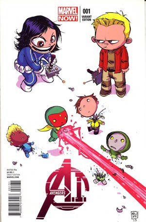 Avengers AI #1 Cover B Variant Skottie Young Cover (Age Of Ultron Tie-In)