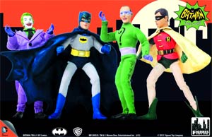 Batman Retro 1966 TV Series Series 1 Complete 4-Figure Set