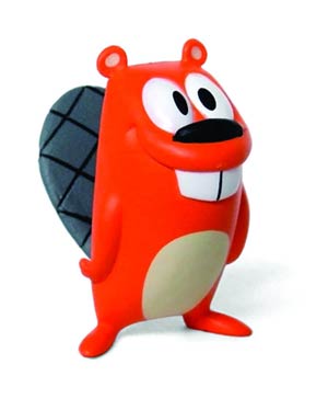 Get Lucky Beaver Mini Figure Orange Version