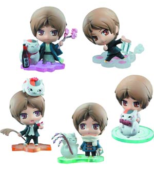 Natsumes Book Of Friends Petit Chara Land Mini Figure Blind Mystery Box 6-Piece Display