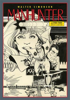 Walter Simonson Manhunter And Other Stories Artists Edition HC