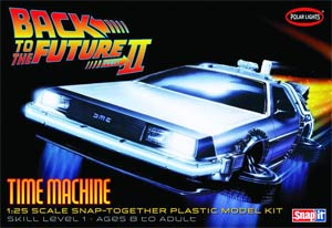 Back To The Future Part II Time Machine 1/25 Scale Model Kit