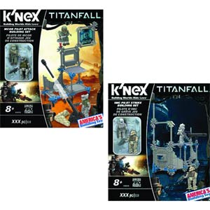 K-Nex Titanfall Pilot Pack Series 1 Assortment Case