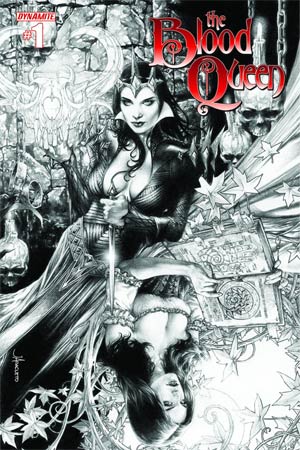 Blood Queen #1 Cover J Ultra-Rare Jay Anacleto Variant Cover Signed By Troy Brownfield