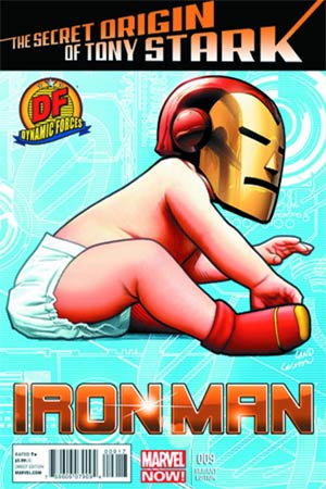 Iron Man Vol 5 #9 Cover M DF Exclusive Cover Bonus Package