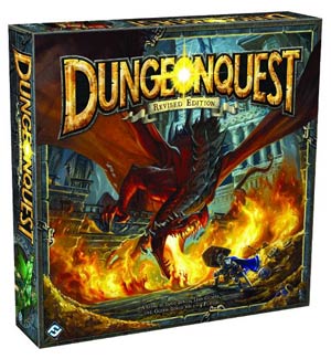Dungeonquest Board Game Revised Edition