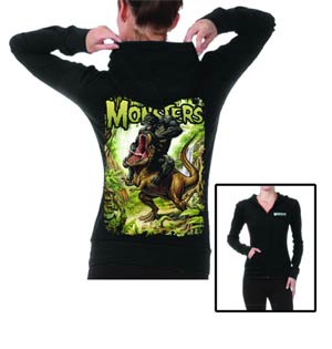 Famous Monsters King Kong Womens Hoodie Medium