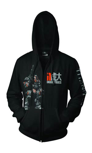 Titanfall Ogre Zip-Up Hoodie Small