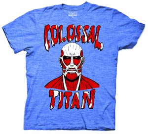 Attack On Titan Colossal Titan Royal T-Shirt Large