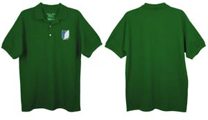 Attack On Titan Survey Corps Polo Shirt Medium