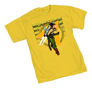 Bombshell Hawkgirl By Ant Lucia T-Shirt Large
