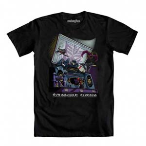 Transformers DJ Soundwave Black T-Shirt Large