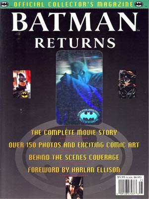 Batman Returns Official Collectors Magazine