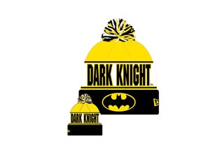 Batman Dark Knight Rep Ur Team Cuff Knit Cap