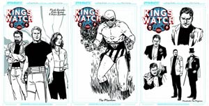 Kings Watch #1 High-End Concept Art Sketch Variant Set Signed By Jeff Parker