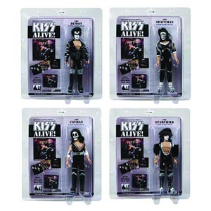 KISS Retro 12-Inch Action Figure Series 6 KISS Alive Assortment Case