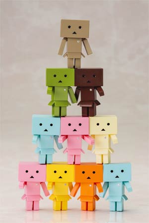 Yotsuba& Danboard-Nano One Coin Blind Mystery Box 10-Piece Display
