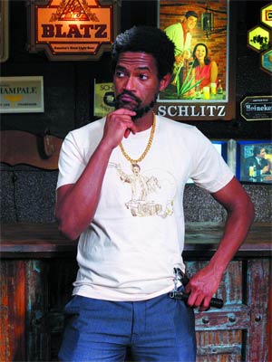 Black Dynamite Sketchy T-Shirt Large