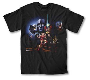 Transformers War Dawn Black T-Shirt Large