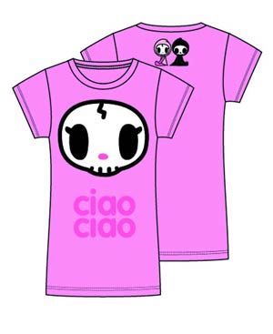 Tokidoki Ciao Cutie Juniors T-Shirt Large