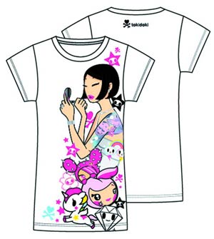 Tokidoki Pinky Promise Juniors T-Shirt Large