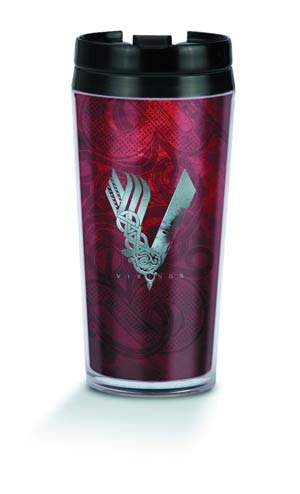 Vikings Red V Travel Mug