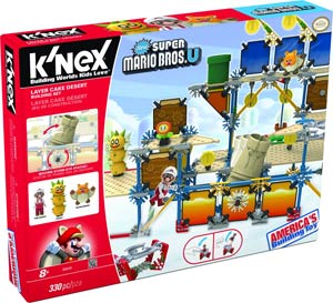 K-Nex Super Mario U Layer Cake Desert Building Set
