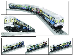 Lionel DC Batman M7 Subway Train Set
